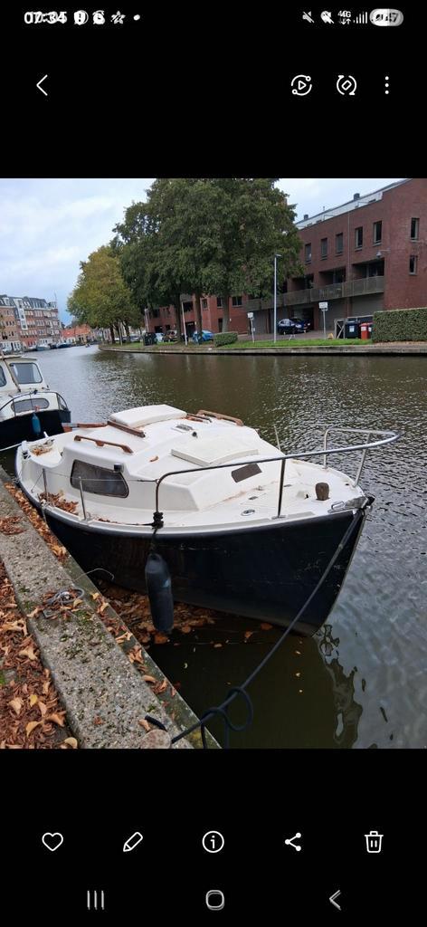 Leuke Kajuitboot voor de Beginnende Schipper! MOET SNEL WEG!, Watersport en Boten, Bootonderdelen, Gebruikt, Ophalen of Verzenden