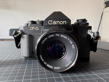 Canon New F-1 + 50mm 1.8 S.C. beschikbaar voor biedingen