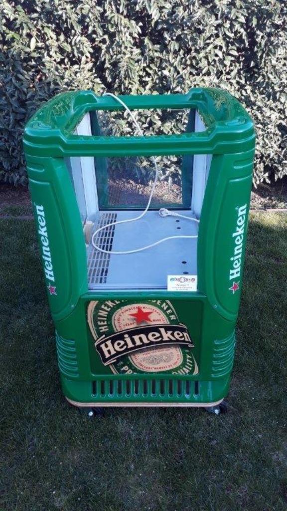 Heineken koelkast te huur, Hobby en Vrije tijd, Feestartikelen | Verhuur, Zo goed als nieuw, Overige, Ophalen