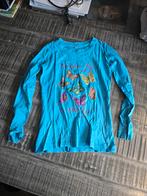 Leuk blauw shirt met vlinders, maat 128, Kinderen en Baby's, Kinderkleding | Maat 122, Meisje, Ophalen of Verzenden, Zo goed als nieuw