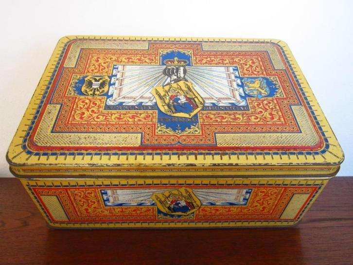 Bewaarblik Franciscus Lieftinck, Verzamelen, Blikken, Ophalen of Verzenden