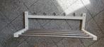 Ikea Tjusig kapstok met rek, wit, Huis en Inrichting, Wandkapstok, Gebruikt, Ophalen of Verzenden, Minder dan 100 cm