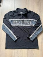 Harley-Davidson Fleece Trui Zwart, Kleding | Heren, Ophalen of Verzenden, Gedragen, Maat 56/58 (XL), Zwart