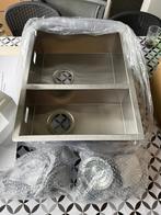 Roestvrij stalen gootsteen // Steenless steel kitchen sink, Huis en Inrichting, Keuken | Keukenelementen, Ophalen, Nieuw, 50 tot 100 cm