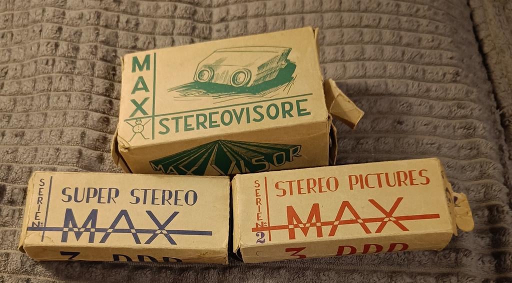 Vintage Max Stereovisor met Stereo Pictures, Ophalen of Verzenden