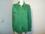 BA&SH trendy appeltjes groene blouse drukkers zakjes 36(38)