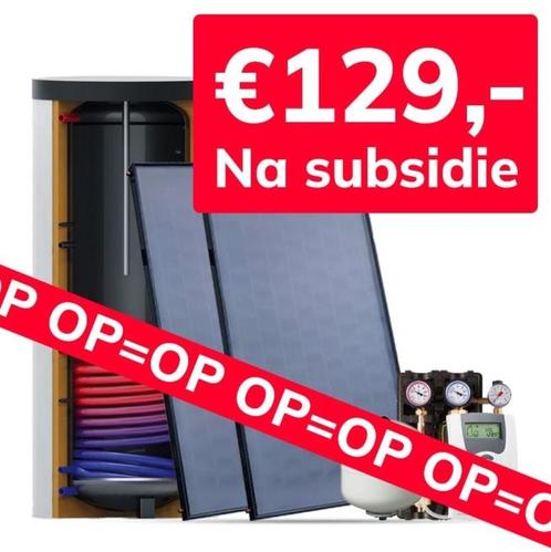 SunFlow 300 – Volledig Zonneboilersysteem voor Tapwater, Doe-het-zelf en Verbouw, Geisers en Boilers, Nieuw, Boiler, 100 liter of meer