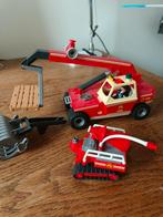 Playmobil brandweer set, Kinderen en Baby's, Speelgoed | Speelgoedvoertuigen, Ophalen of Verzenden, Zo goed als nieuw