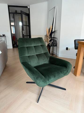 Draaifauteuil donkergroen beschikbaar voor biedingen
