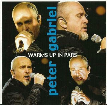 Peter Gabriel - Warms up in Paris beschikbaar voor biedingen