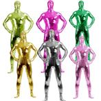 Heren full bodysuit wetlook lak catsuit jumpsuit feest sexy, Verzenden, Nieuw, Kleding