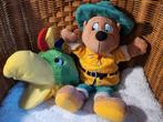 2 handpoppen Bollo De Beer en zingende vogel, Ophalen of Verzenden, Zo goed als nieuw, Beer