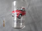 Glas met Opdruk Ford Capri 2600 GT, Ophalen of Verzenden, Gebruikt, Frisdrankglas