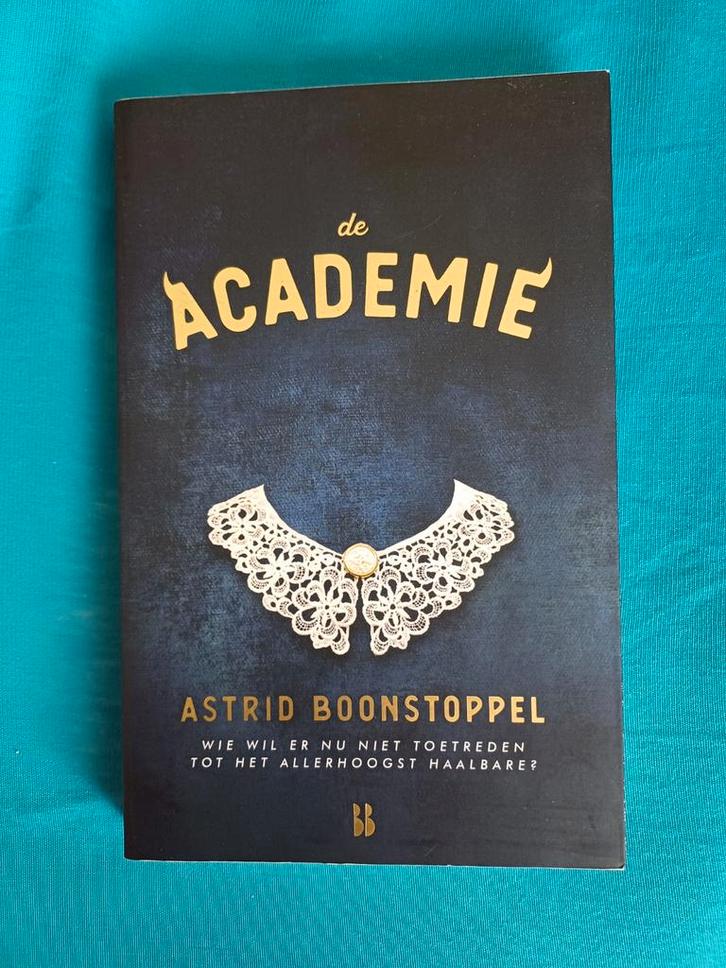De Academie - Astrid Boonstoppel, Boeken, Romans, Zo goed als nieuw, Nederland, Ophalen