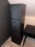 Kallax Ikea kast zwart/bruin compleet, Huis en Inrichting, Kasten | Boekenkasten, Ophalen, Minder dan 50 cm, 100 tot 150 cm, Zo goed als nieuw