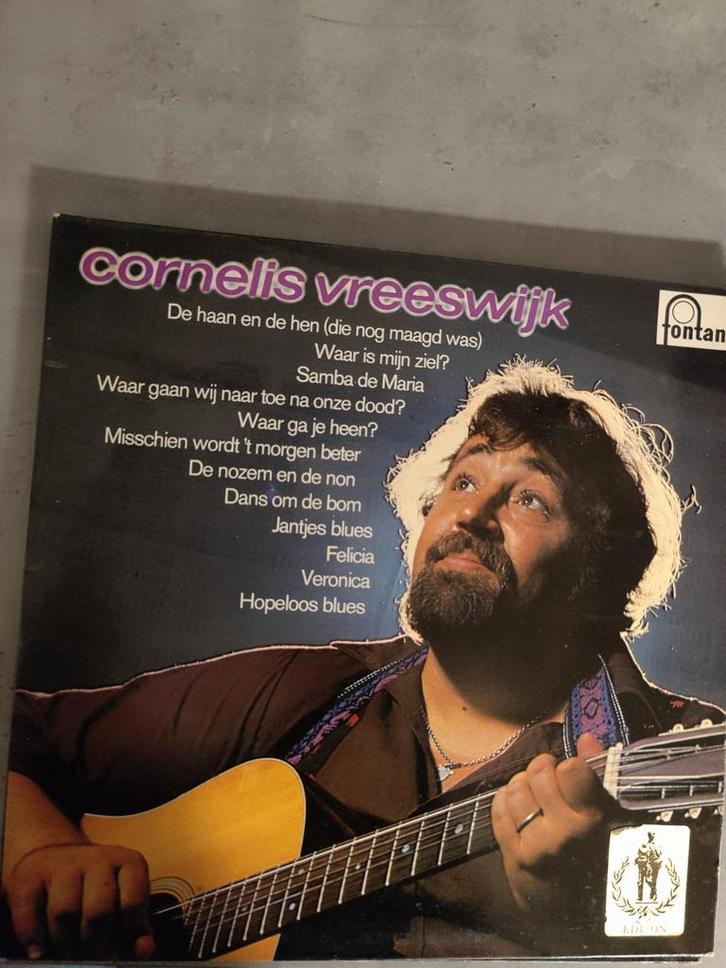 Cornelis Vreeswijk LP - De Haan en de Hen, Cd's en Dvd's, Vinyl | Nederlandstalig, Gebruikt, Levenslied of Smartlap, Ophalen of Verzenden