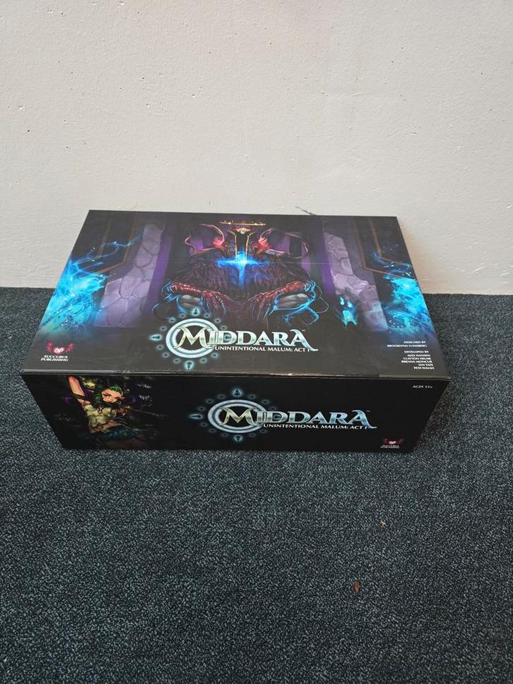 Middara Bordspel - Epische Avonturen!, Hobby en Vrije tijd, Gezelschapsspellen | Bordspellen, Zo goed als nieuw, Een of twee spelers