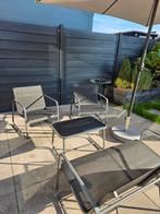 Leuk tuinsetje, Tuin en Terras, Tuinsets en Loungesets, Ophalen, 4 zitplaatsen, Aluminium, Zo goed als nieuw