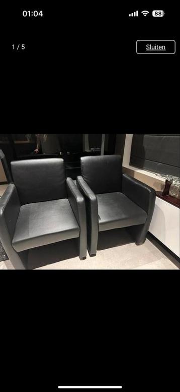 leren verrijdbare breed zittende stoelen op wielen (2,4 of 6 beschikbaar voor biedingen