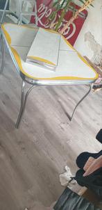 50er jaren formica keuken tafel keukentafel, Ophalen, Rechthoekig, 50 tot 100 cm