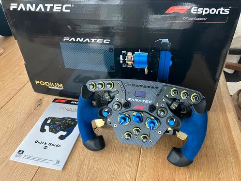 Fanatec Podium F1 Racing Wheel voor PC / Playstation, Spelcomputers en Games, Spelcomputers | Sony PlayStation Consoles | Accessoires