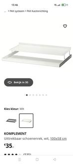 ikea komplement schoenenrek, Ophalen, Zo goed als nieuw, 25 tot 50 cm, Minder dan 100 cm
