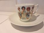 porselein antiek kop en schoteltje jaar 1900, Antiek en Kunst, Antiek | Servies los, Ophalen of Verzenden