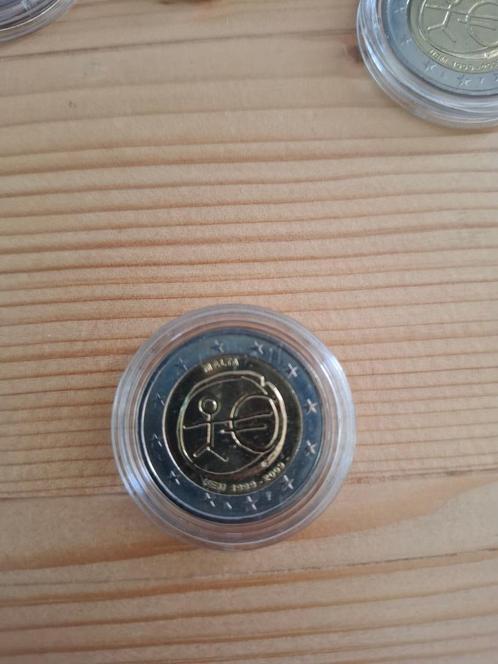 2009 Malta 2 euro Europese Monetaire Unie UNC, Postzegels en Munten, Munten | Europa | Euromunten, Losse munt, 2 euro, Malta, Ophalen of Verzenden