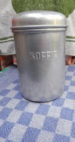 oude koffiebus/ koffiebus aluminium/ keukenbus koffie, Ophalen of Verzenden
