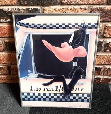 Poster van Daffy Duck in lijst 1996 beschikbaar voor biedingen