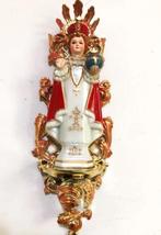 Kindje Jezus van Praag in Kapel goud verguld vintage😍🙏💑🤗, Antiek en Kunst, Antiek | Religie, Ophalen of Verzenden