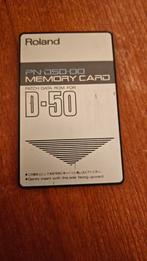 Roland PN-D50-00 Memory card, Patch data rom for D-50, Ophalen of Verzenden, Zo goed als nieuw, Roland