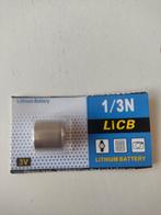CR1/3N 3V lithium knoopcel CR 1/3N batterij, Ophalen of Verzenden, Nieuw, Oplaadbaar