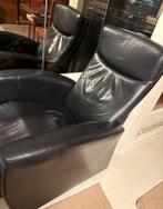 Leren Relaxfauteuil, Huis en Inrichting, Fauteuils, Gebruikt, Ophalen of Verzenden, 50 tot 75 cm, Leer