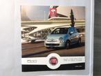 Fiat 500 en 500C Hybrid folder 28 blz Nederland 2020, Ophalen of Verzenden, Nieuw, Overige merken