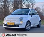 Fiat 500 C TwinAir Turbo Cult | Leder | Virtual | Parkeersen, Auto's, Gebruikt, Euro 6, Parkeersensor, Cabriolet