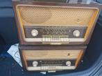 twee de zelfde grundig radio's, Antiek en Kunst, Antiek | Tv's en Audio, Ophalen