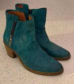 Red rag turqoise laarzen 39 zgan, Ophalen of Verzenden, Zo goed als nieuw, Rood, Hoge laarzen