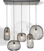 Hanglamp BOAZ 5L zwart, Huis en Inrichting, Lampen | Hanglampen, Nieuw, Ophalen of Verzenden, Metaal, 75 cm of meer