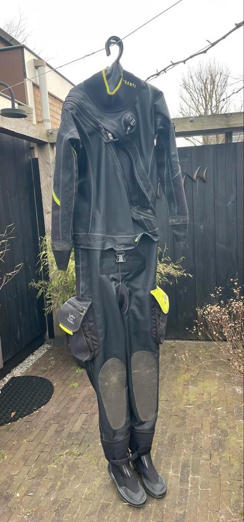 Santi Droogpak Ladies First L- Duikuitrusting, Watersport en Boten, Duiken, Gebruikt, Duikpak, Ophalen of Verzenden