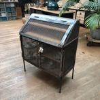 Oude gaaskast, industriële kast, secretaire, oude werkbank, Antiek en Kunst, Curiosa en Brocante, Ophalen