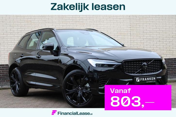 Volvo XC60 2.0 T6 Plug-in hybrid AWD Plus Black Edition | Tr, Auto's, Volvo, Bedrijf, Lease, Financial lease, XC60, 360° camera