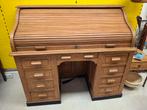 Robuust Massief Eiken Secretaire Bureau, Ophalen, Gebruikt