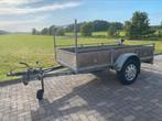 Wesco geremde enkelasser bakwagen 250x130cm 1300KG, Ophalen of Verzenden, Gebruikt