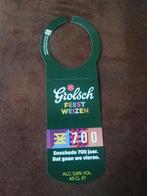 Hals label van Grolsch Feest Weizen., Verzamelen, Biermerken, Ophalen of Verzenden, Nieuw, Grolsch