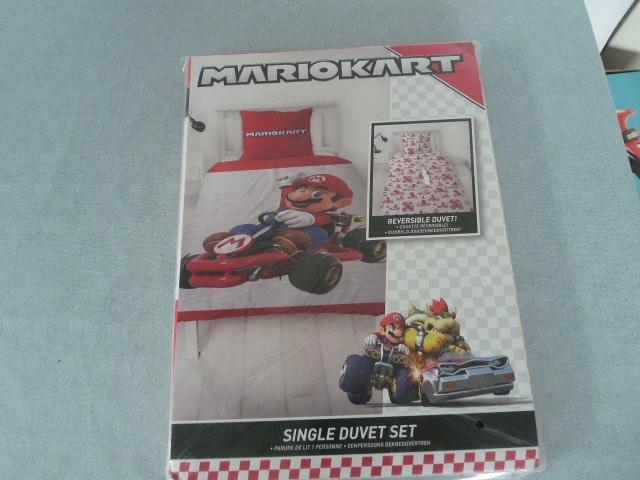 super mario kart dekbedovertrek dubbelzijdig bedrukt – Nieuw, Kinderen en Baby's, Kinderkamer | Beddengoed, Nieuw, Dekbedovertrek