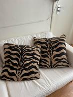Luxe sierkussens zebra loods 5 50x50cm, Ophalen of Verzenden, Zo goed als nieuw
