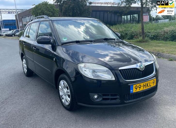 Skoda Fabia Combi 1.4-16V Ambiente, 5drs, Airco, Cruise cont, Auto's, Skoda, Te koop, Fabia, ABS, Airbags, Airconditioning, Boordcomputer