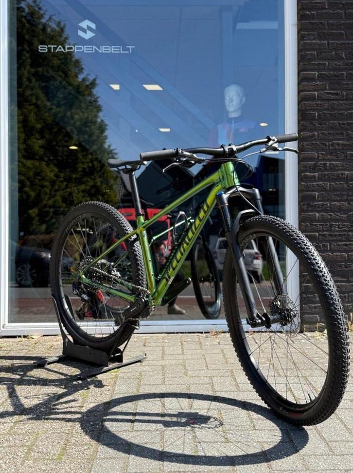 Specialized Chisel ltd Small Custom opgebouwd Groen S 2021, Fietsen en Brommers, Fietsen | Mountainbikes en ATB, Gebruikt, Overige merken