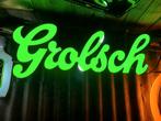 grolsch lichtbak en reclamebord, Verzamelen, Ophalen, Gebruikt, Lichtbak of (neon) lamp
